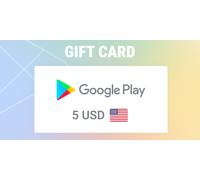 Google Play Gift Card 5 USD
