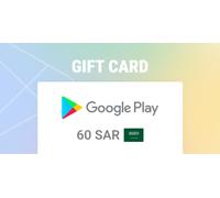 Google Play Gift Card 60 SAR