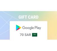 Google Play Gift Card 70 SAR