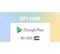Google Play Gift Card 80 AED