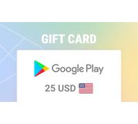 Google Play Gift Cards 25 USD