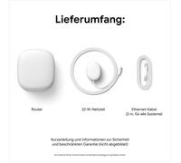 Google Routeur Nest Wifi Pro – Wi‑Fi 6E, réseau maillé – 1‑Pk Blanc
