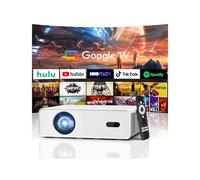 【Google TV intégré/Ultra LCD de 4,5''】Projecteur intelligent XENPONAD 4K, projecteur de films d'extérieur avec mise au point automatique, audio Dolby, projecteur portable 1080p pour home cinéma, vidéo