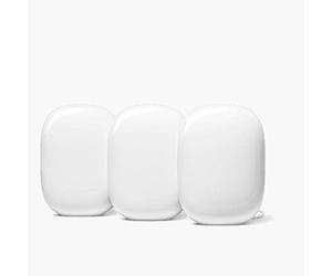Google WiFi Pro - Wi-FI 6E Système Domestique fiable avec Vitesse Rapide et Couverture pour Toute la Maison