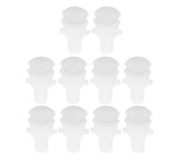 GOOHOCHY 10 Pièces Accessoire de Pièce pour Air Conditionné Mural, Axe de Guide de Vent en Plastique Blanc, Résistant Déformation, Installation Facile pour Fête Estivale Maison