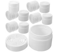 GOOHOCHY 10 Pièces Boîte de Désodorisant Rechargeable avec Couvercle pour Salle de Bain Boîte Portable et pour Éliminer Odeurs Chambre et Bureau