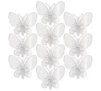 GOOHOCHY 10 Pièces Clips de Support pour Orchidée, Tige Fixe