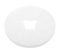 GOOHOCHY 100 Pièces Housses Jetables pour Oreiller Facial Blanc en Tissu Non Tissé Doux et Confortable Trou, Adaptées pour Spas et Instituts de Beauté