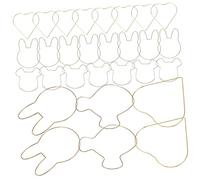 GOOHOCHY 18 Pcs Anneaux de Wreath pour Diy Cercles pour Attrape Macramé et Décorations Murales Kit de Fabrication de Artisanales