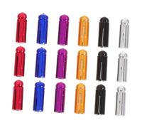 GOOHOCHY 18 Pcs de Vol pour Fléchettes Outils de Correction de Accessoires de Compétition et Couleurs Multiples Noir Rouge Or Bleu