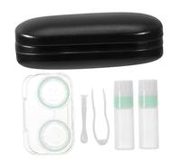 GOOHOCHY 1ensemble Organisateur De Portable Double Étui à Souple Et Boîte De Rangement pour Lentilles De pour Voyage Et Maison
