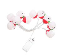 GOOHOCHY 1pièce Lampe Décorative De Noël Ours avec LED Guirlande Lumineuse à Piles pour Décoration Intérieure Et Extérieure Ambiance Festive pour Balcon Et Jardin