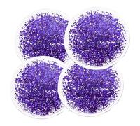 GOOHOCHY 2 paires Gel Réutilisable pour Yeux Fatigués Masque Rafraîchissant Souple pour Domicile et Bureau Masque de Refroidissement