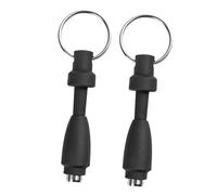 GOOHOCHY 2 Pièces Cigar Punch Tool Compact Silicone Keychain Portable Hole Opener Lightweight Cutter For Travel And Social Events