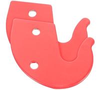 GOOHOCHY 2 pièces Crochets Stabilisateurs Alliage Aluminium pour Échelle Télescopique Crochet Faîtage pour Échelle Couvreur Lot Stabilité sur Toit