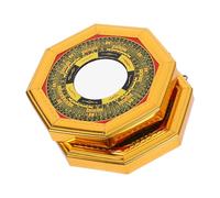 GOOHOCHY 2 Pièces Miroir Feng Shui Bagua Concave Alliage Protection Énergétique Décoration Chinoise Traditionnelle pour Maison et Bureau Lot