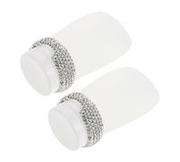 GOOHOCHY 2 Pièces Petites Bouteilles Rechargeables Étanches pour Voyage Tubes Vides Portables pour Lotion Main et Nettoyant Visage