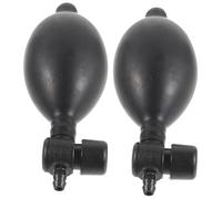 GOOHOCHY 2 Pièces Poire Gonflable Latex pour Tensiomètre Ballon de Pression avec Valve pour Gonflage Rapide et Pratique Utilisation Durable et