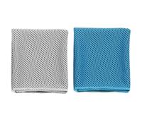 GOOHOCHY 2 Pièces Serviettes Rafraîchissantes Sport Serviettes à Séchage Rapide Polyester Légères et Respirantes pour Sport Voyage et Activités Extérieures
