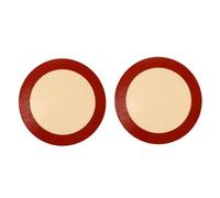 GOOHOCHY 2 pièces Tapis de Cuisson Silicone Antidérapant et Résistant Chaleur pour Four et Air Fryer Tapis Pâtisserie Réutilisable pour Cuisson et Protection de Table