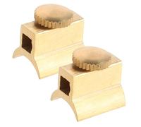 GOOHOCHY 2 Pièces Vis de Réparation Cuivre pour Trompette Accessoires de Petits de Quincaillerie pour Instrument Musical