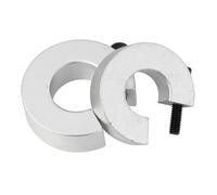 GOOHOCHY 2pièces Bague Arrêt pour Axe de Rail Linéaire Alliage Aluminium Collier de Fixation Cnc Ensemble et Butée de Guidage Résistante à Usure