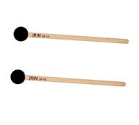 GOOHOCHY 2pièces Maillets De Percussion Bois Et Peluche Tête Caoutchouc Pour Tambours Et Bols Chantants Accessoires Pour Jazz Et Pratique Musicale