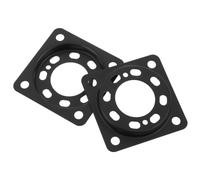 GOOHOCHY 2pièces Supports de Tubes Fer Antichoc pour Audio Plaques Isolation Vibrations pour Enceintes de Bruit pour Équipement Home Cinéma et Platine Vinyle