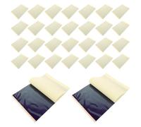 GOOHOCHY 30 Feuilles de pour Tatouage Thermique A4 Blanc 4 Couches Haute pour Artistes Professionnels et Personnels