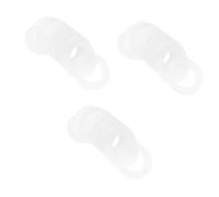 GOOHOCHY 30pièces Joint Silicone Étanchéité Pour Tuyau De Jardin Raccords De Machine à Laver Gaskets Pour Eau Chaude Compatible Avec Tuyaux Standard Blanc