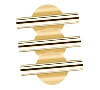 GOOHOCHY 3pièces Jardinière Murale Lot de Pots De Fleurs Suspendus Fer pour Décoration Intérieure avec Finition Vintage Pot De Fleurs Suspendu