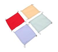 GOOHOCHY 4 Pièces Couvre Verres Réutilisables Pondérés pour Vin et Boissons Aux Raisins Protège Verres Respirants pour Pique Dîners Plein Air Soirées Au Jardin