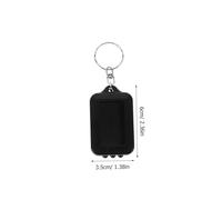 GOOHOCHY 5 pièces Lot de Mini Lampes de Poche Solaires LED Porte Clés Recharge Rapide Compactes et Lumineuses pour Camping Randonnée et Urgence