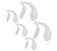 GOOHOCHY 5 Pièces Plaquette Nasale Antidérapante Plaquettes Nasales Pour Lunettes Pont De Nez Pour Lunettes Embouts De Nez Pour Lunettes Des Lunettes Enfant Gel De Silice Tapis Antidérapant
