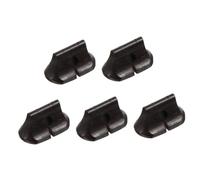 GOOHOCHY 5 Pièces Pont D'erhu en Ébène Noir pour Instrument de Musique Chinois, Structure Solide, Accessoire de Remplacement pour Erhu Traditionnel