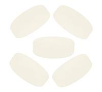 GOOHOCHY 5 Pièces Rondelles de Hockey Plastique Pucks de Pratique pour Entraînement Salle et Compétition Pucks et Multi Usage pour Hockey Glace et Roller