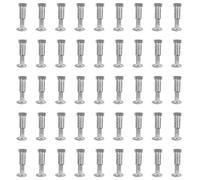 GOOHOCHY 60 Pièces Kit de Réparation de 60 Vis de Précision pour Lunettes - Vis Mini pour Montures et Lunettes de Soleil, Assortiment 6 Tailles, Acier Inoxydable, Outil de Réparation