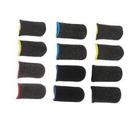 GOOHOCHY 6Paires Manchettes Respirantes pour Doigts Accessoires de Mobile Antidérapants Minces pour Optimal