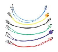 GOOHOCHY 6pcs Rallonges pour Cordon de Masque Garçon et Filles en Polyester Sangle Réglable, Design Cartoon Adorable, Faciles à Porter pour École et Voyage