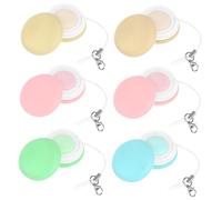 GOOHOCHY 6pièces Chiffons De Nettoyage Pour Lunettes Et Écran De Téléphone Macaron Réutilisables Doux Et Pour Lentilles Verres Et Écrans