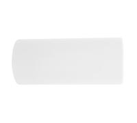 GOOHOCHY Abat Jour Cylindre en Verre Blanc Rond pour Remplacement, Diffusion Douce de Lumière et Dissipation Thermique, pour Chambres et Salons Modernes