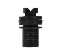 GOOHOCHY Adaptateur de Valves d'air pour Kayak en Nylon Noir Haute Résistance sans Fuite d'air Accessoire pour Sports Nautiques et Bateaux Gonflables
