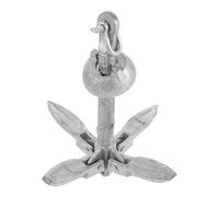 GOOHOCHY Ancre Pliante Ancre Résistante Aux Intempéries pour Kayaks Canoës et Bateaux Pneumatiques Légère et Facile à Ranger