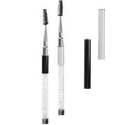 GOOHOCHY Applicateurs Brosse à Mascara et Peigne à Cils 2 Pièces en Fibres Solide pour Séparation des Cils