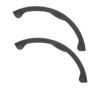 GOOHOCHY Bandes de Protection Antichoc en Caoutchouc pour Snowboard, 2 Pièces, Pare-Chocs Nose et Tail, Protection Résistante et Légère pour Planche de Snowboard, Accessoires