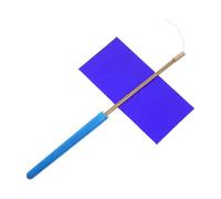 GOOHOCHY Bâton de Flamme Fil Nichrome pour Analyse Précise des Éléments Métalliques en de en Verre au Cobalt pour Expériences en e Chimie et Laboratoire Expériences himie