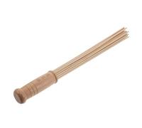 GOOHOCHY Bâton de Massage en Bambou Naturel pour Dos et Nuque - Marteau de Percussion Manuel Doux pour Peau Sensible - Outil de Relaxation Musculaire Multifonction pour Usage Familial et