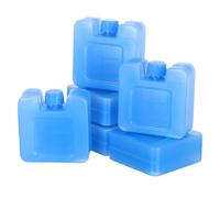 GOOHOCHY Blocs Réfrigérants Haute Efficacité de Refroidissement en Plastique Pack de 6 Résistant aux Chocs pour Ventilateur Climatiseur Portable pour Camping en Été