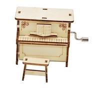 GOOHOCHY Boîte à Musique DIY pour Garçon Fille Modèle de Piano à Assembler Créatif Éducatif pour Activités Manuelles pour Garçons et