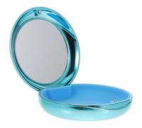 GOOHOCHY Boîte Portable pour Appareil Dentaire en Abs PC Bleu, Légère et Compacte, Étui Simple Miroir pour Prothèses Dentaires et Appareils Orthodontiques